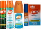 Off product range in spray cans