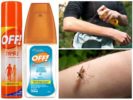 Aerosol und Off Mosquito Spray