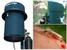 Use of the device against mosquitoes