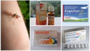 Léky na kousnutí komárů