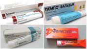 Creams and ointments for allergies