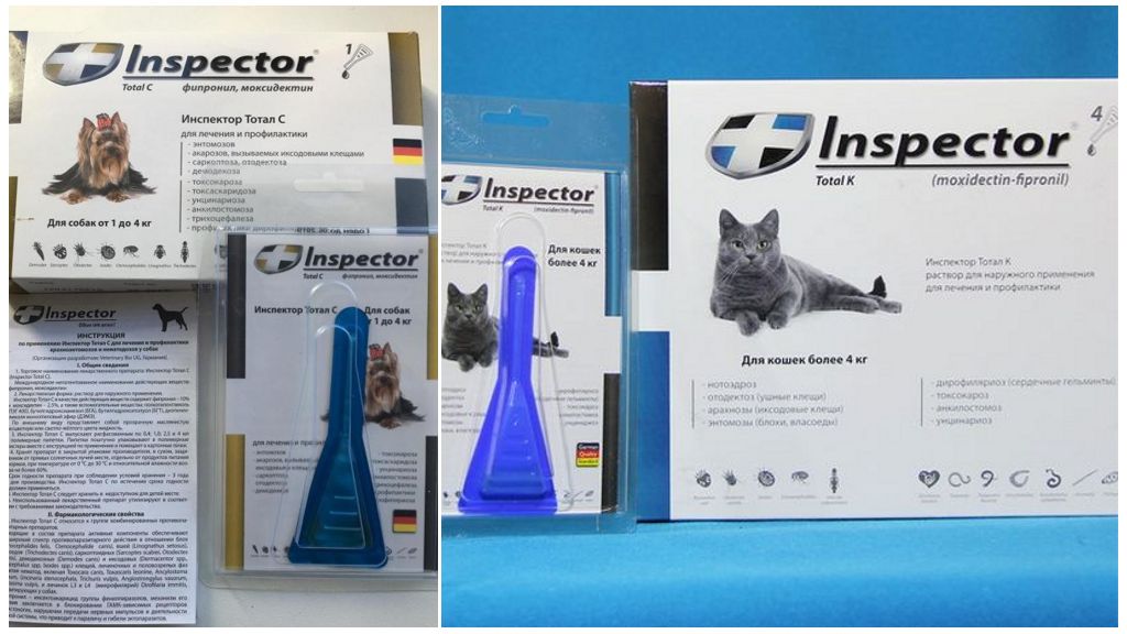 Collars and drops Tick Inspector: for dogs and cats